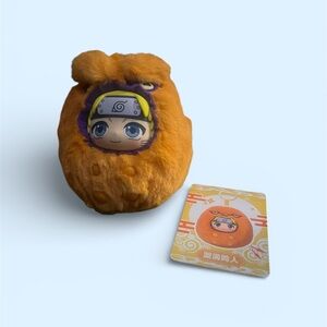 Naruto plush ball keychain